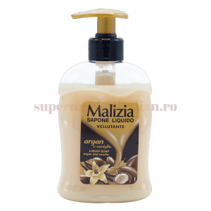 Săpun lichid Malizia Vellutante cu argan și vanilie 300 ml