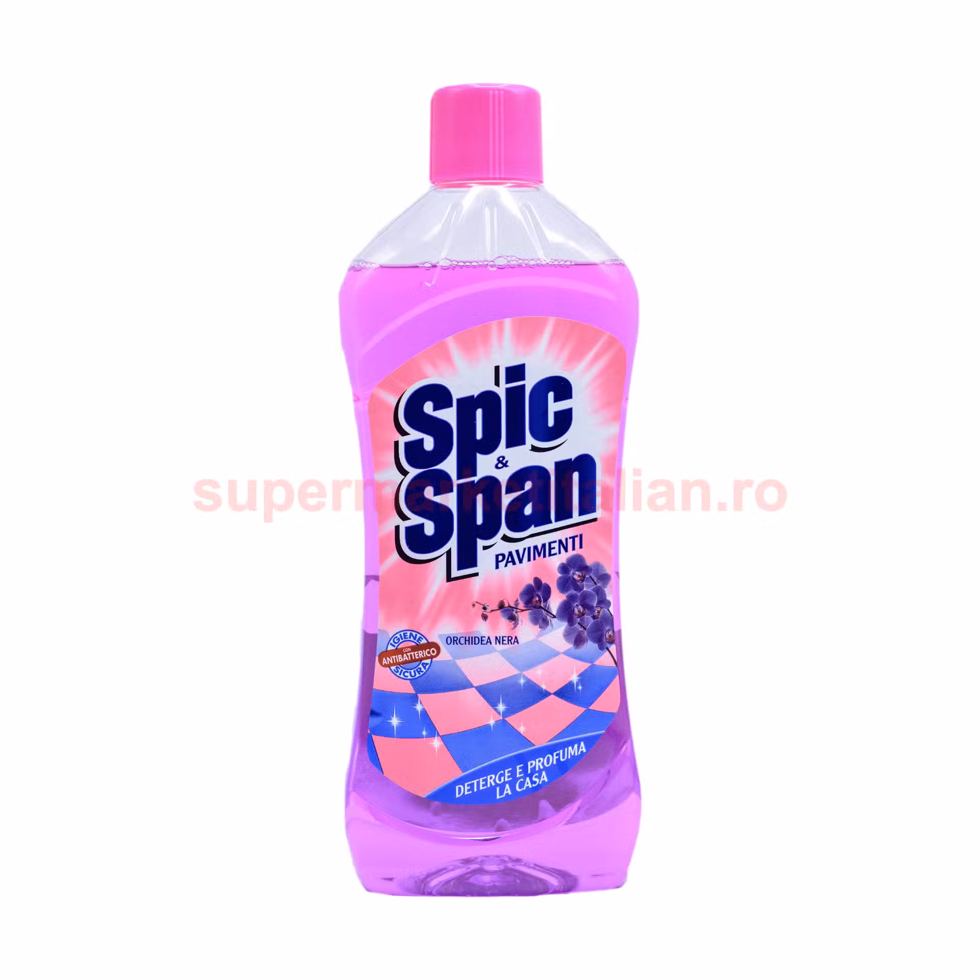 Detergent de Pardoseli Antibacterian Spic & Span cu Orhidee Neagră 1000 ml