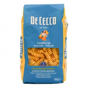 Paste De Cecco Fusilli nr. 34 500 g