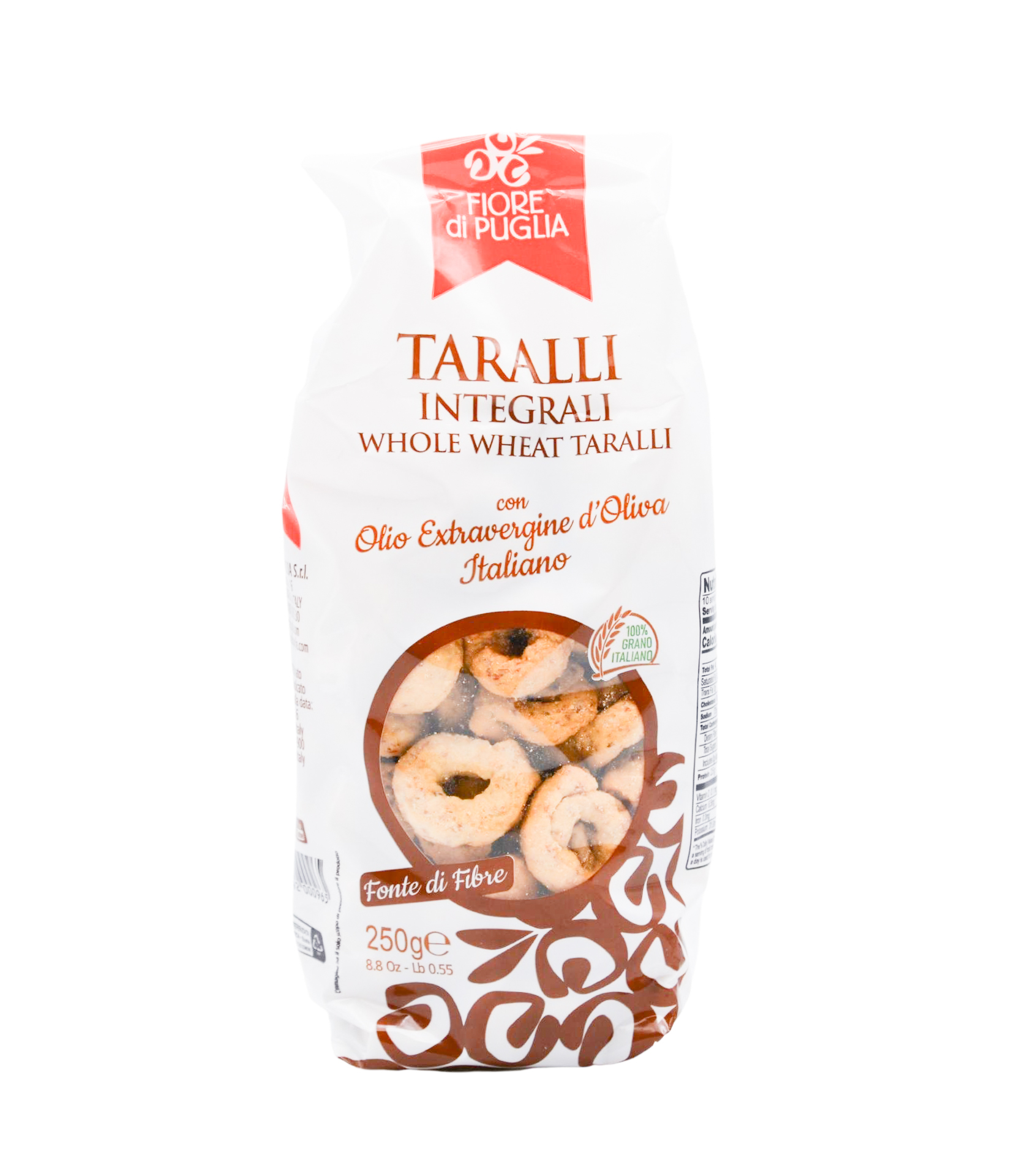 Covrigei taralli integrali Fiore di Puglia 250 g