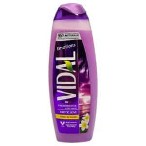 Gel de duș Vidal Emotions flori de tiare 500 ml