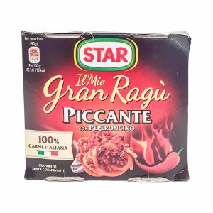 Sos Gran Ragu Star picant 2 x 180 g
