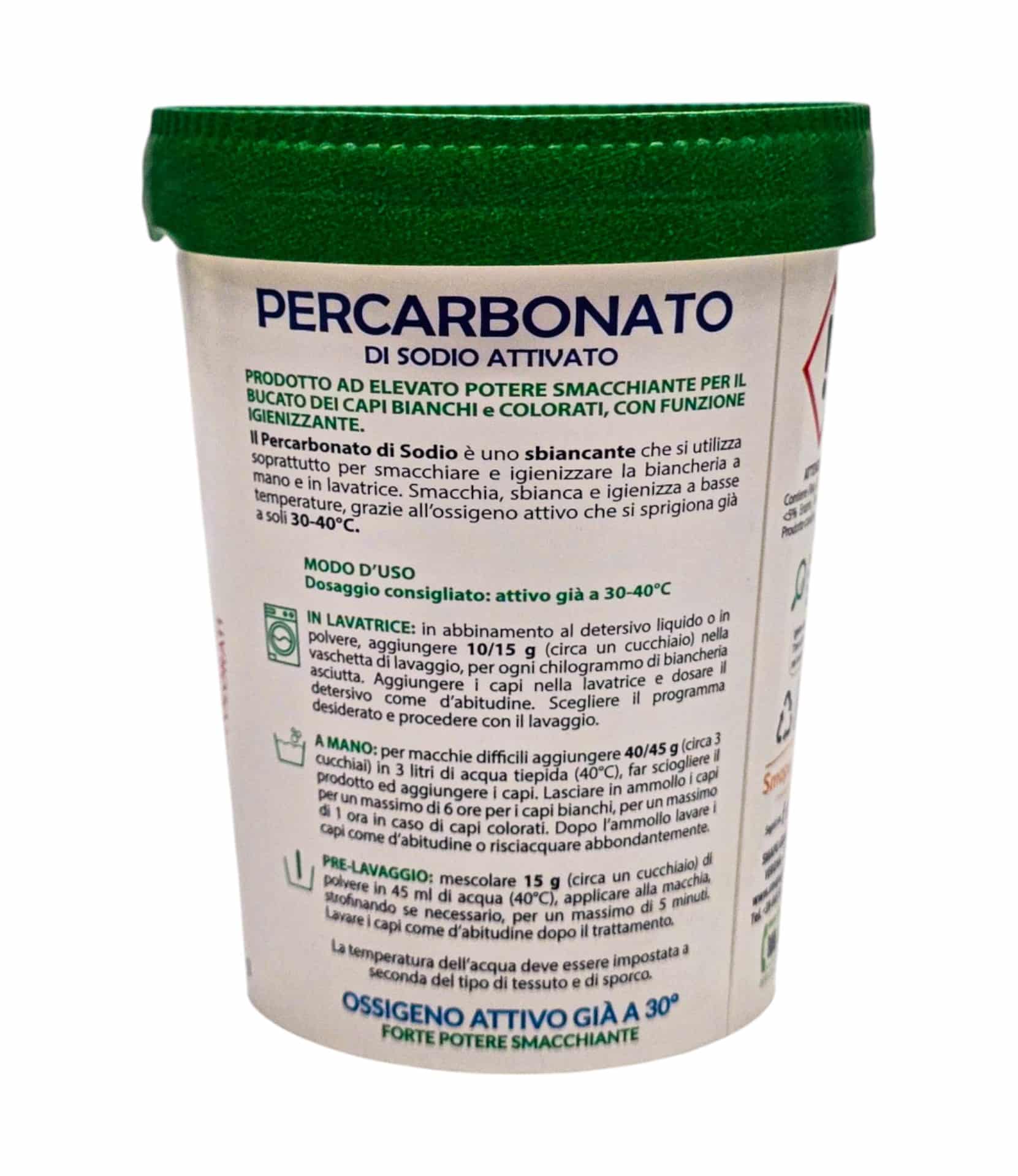 Percarbonato Smapiu di Sodio Attivato 500g - imagine 3