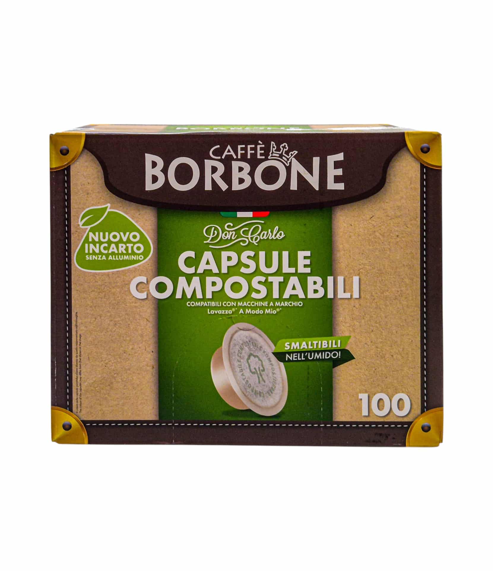 Capsule compostabile de cafea Caffe Borbone 100 capsule
