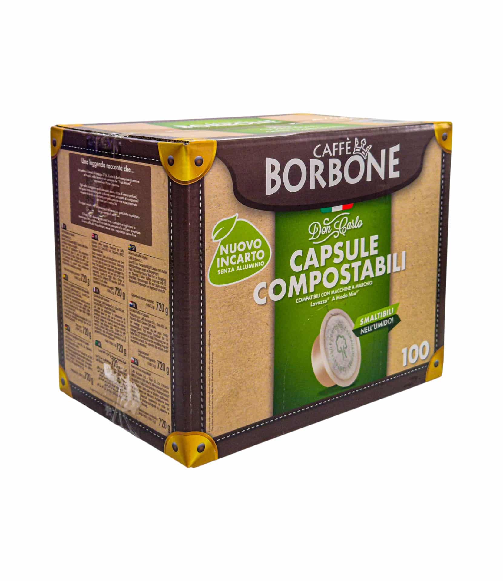 Capsule compostabile de cafea Caffe Borbone 100 capsule - imagine 2