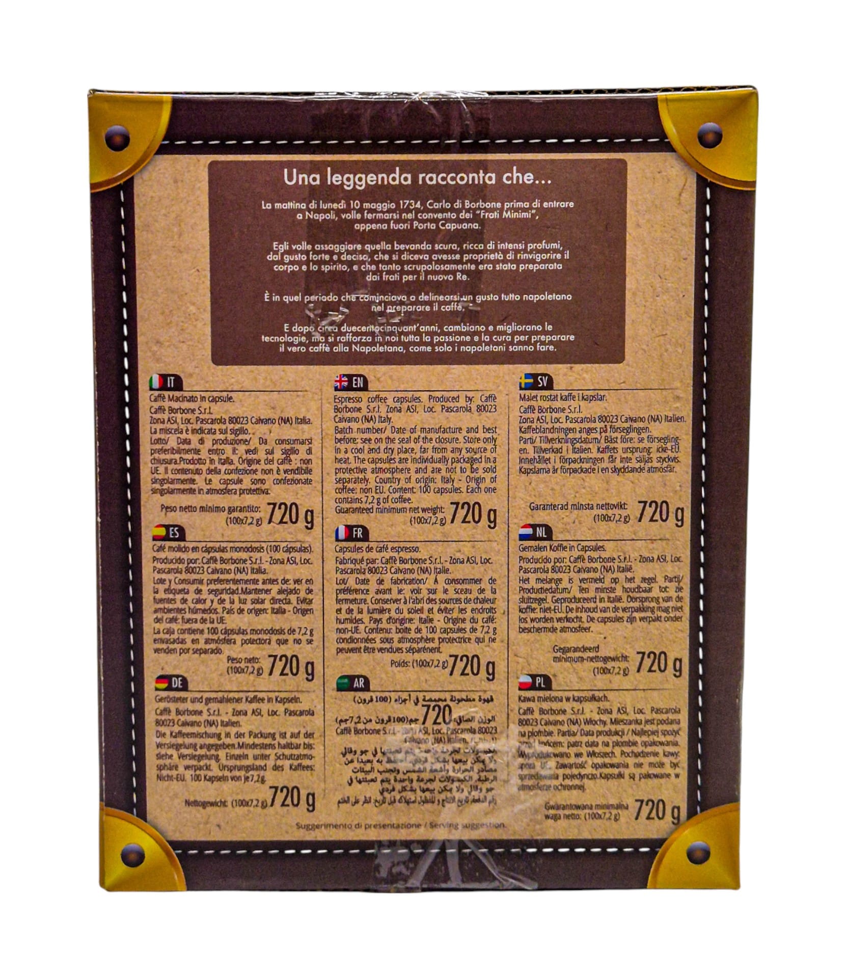 Capsule compostabile de cafea Caffe Borbone 100 capsule - imagine 3