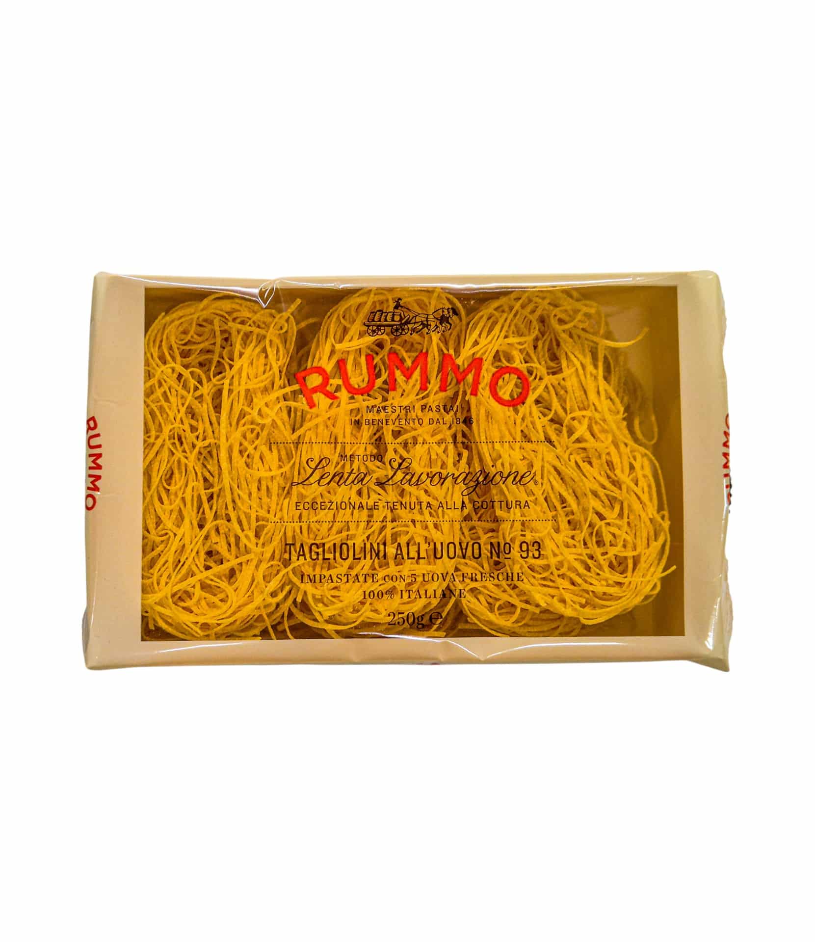 Tagliolini de ou Rummo 250g