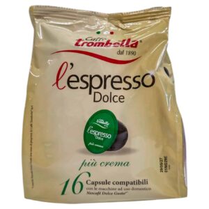 Capsule cafea Espresso Dolce Trombetta – 16 buc
