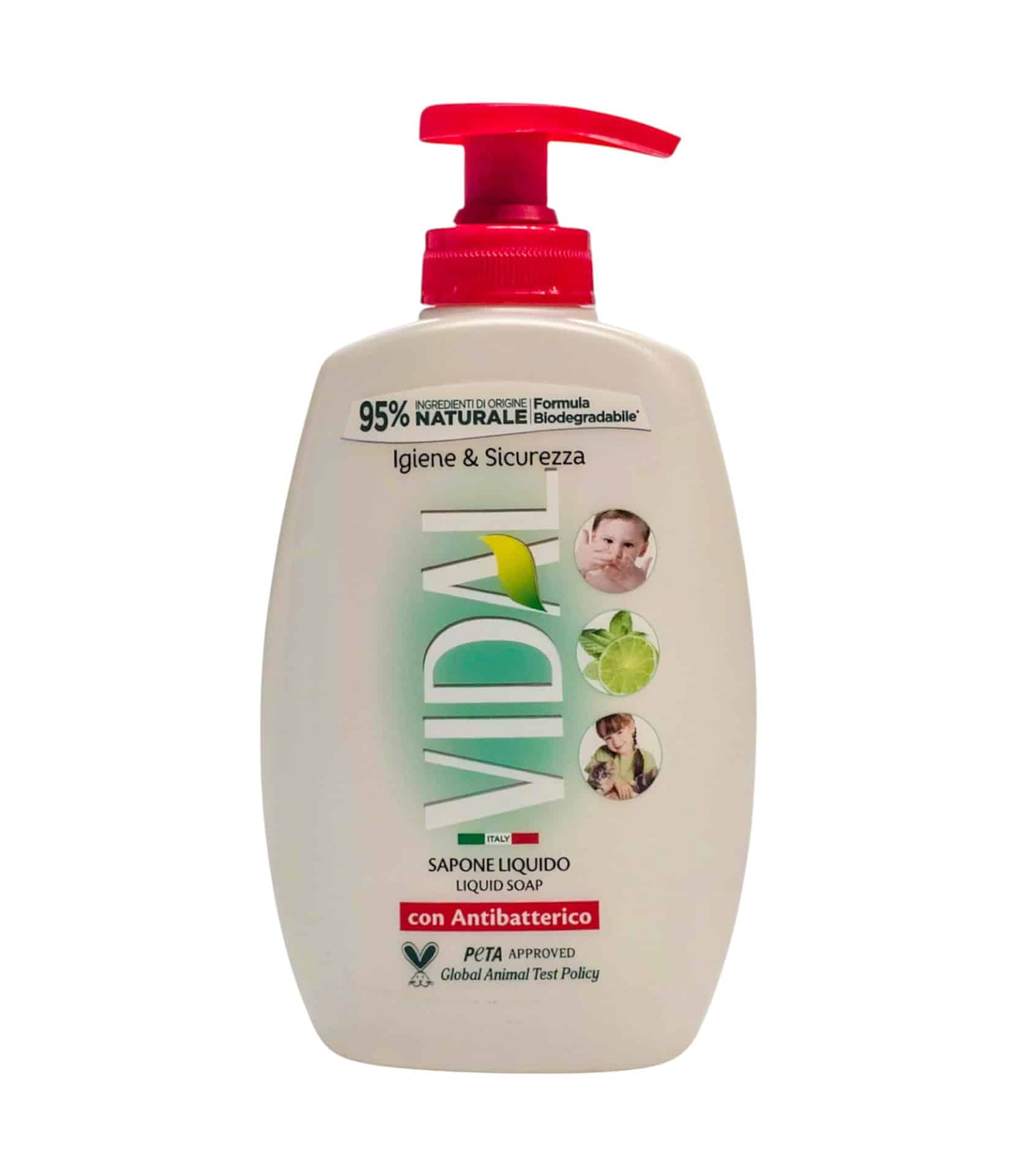 Săpun lichid antibacterial Vidal Igiene & Sicurezza 300 ml
