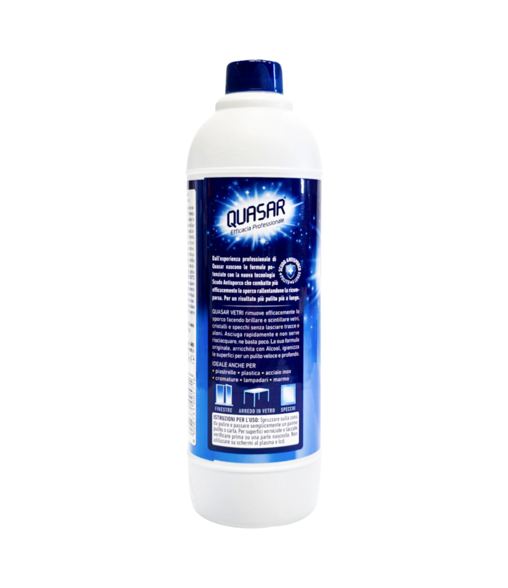 Detergent pentru geamuri Quasar cu alcool Rezervă 580 ml - imagine 3