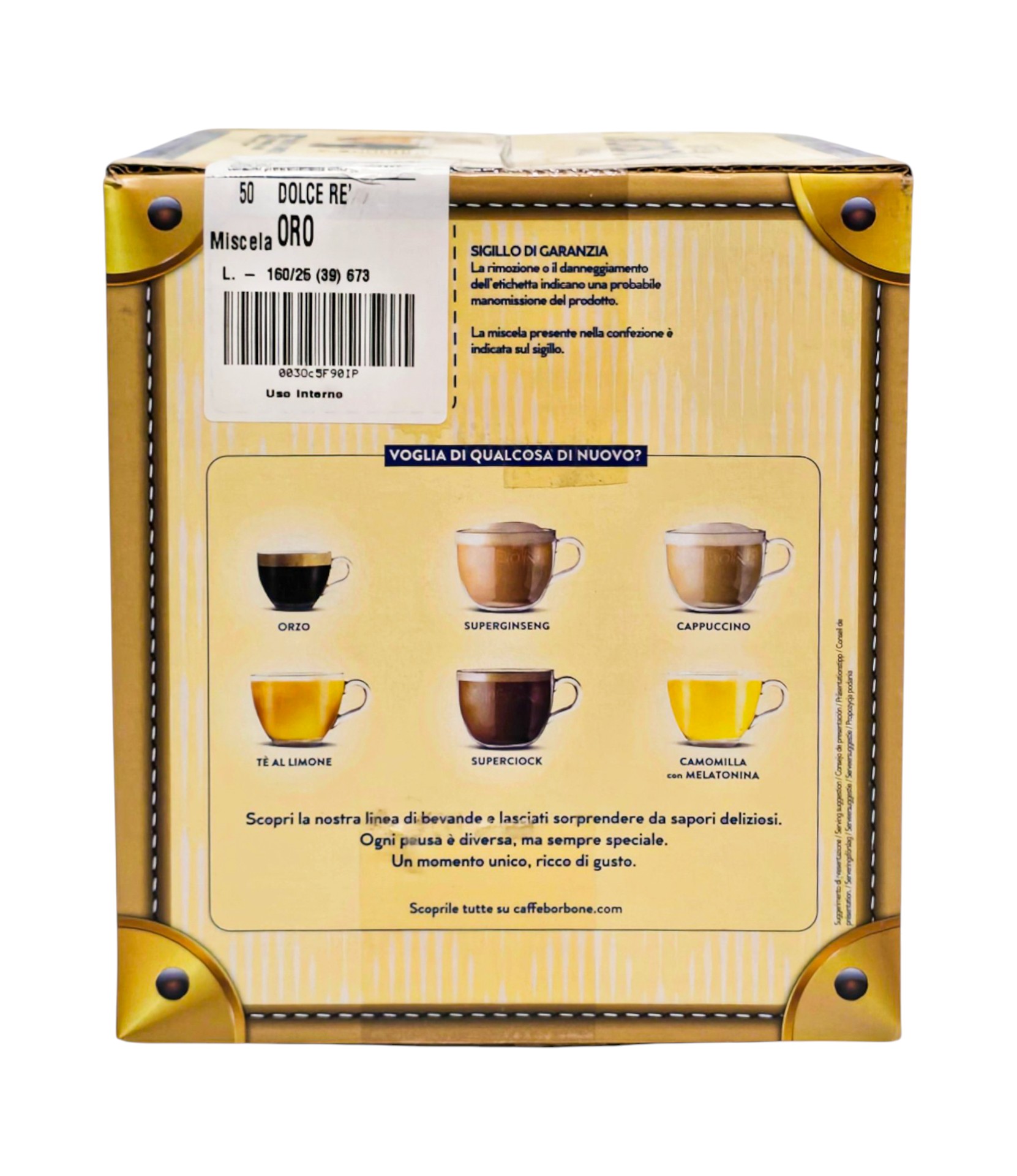 Capsule de cafea Miscela Oro Intensitate 7 Caffè Borbone - imagine 2