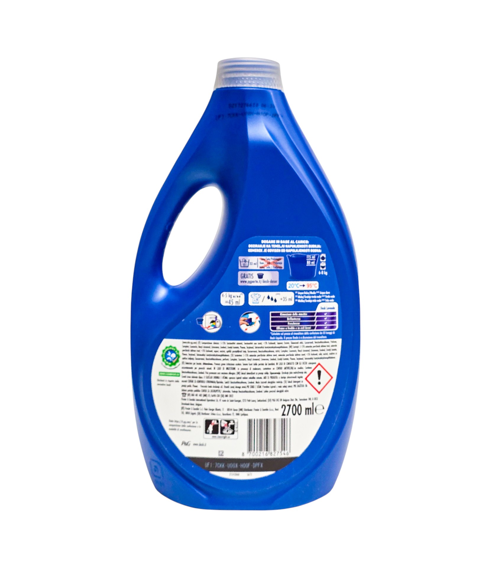 Detergent lichid Lavanda Dash 2700 ml - imagine 2