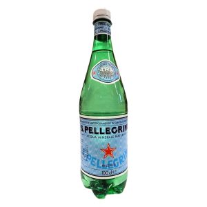 Apă minerală naturală carbogazoasă S.Pellegrino 750 ml - față