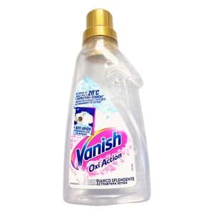 Soluție pete Vanish Oxi Action White pentru rufe albe 750 ml - 1