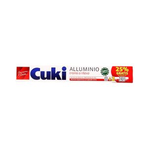 Folie de aluminiu Cuki cu textură în relief 10 m - față