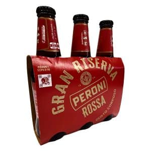 Bere rosie Peroni Gran Riserva cu gust plin 330 ml - față