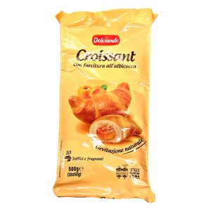Croissant Eurospin cu umplutură de caise 500 g - față