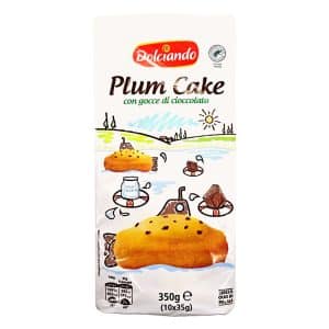 Plumcake Dolciando cu picaturi de ciocolata si iaurt 330 g - față