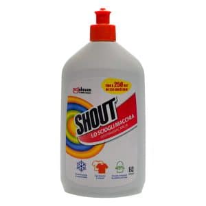 Soluție pete Shout SC Johnson pentru haine albe și colorate 500 ml