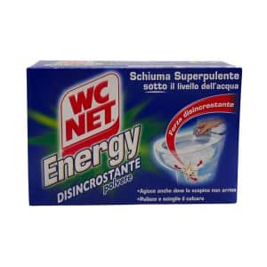 Detergent pudră pentru wc WC Net Energy Disincrostante 4x60 g