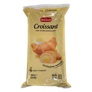 Croissant Dolciando cu cremă de patiserie 10x50 g