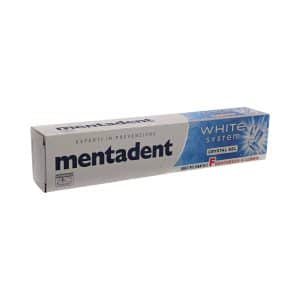 Pastă de dinți Mentadent White System Crystal Gel 75 ml