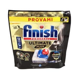 Detergent vase Finish Powerball Ultimate Plus Fresh 12 capsule