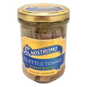Conservă de ton Nostromo Filete în ulei de măsline 180 g