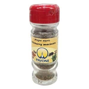 Piper Pavone Negru Tellicherry măcinat 25 g