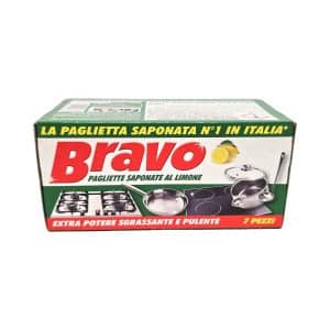 Bureți de vase Bravo Sgrassante 7 bucăți