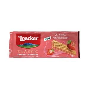 Wafer Loacker cu iaurt și căpșuni 45 g - 1